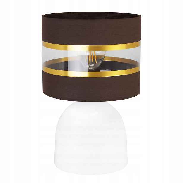 Noční Stolní Lampa Elegantní Zlatá 20 CM