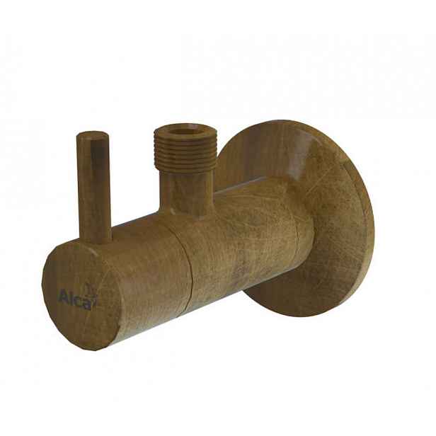Alca - Ventil rohový s filtrem 1/2", bronz-antic ARV001-ANTIC