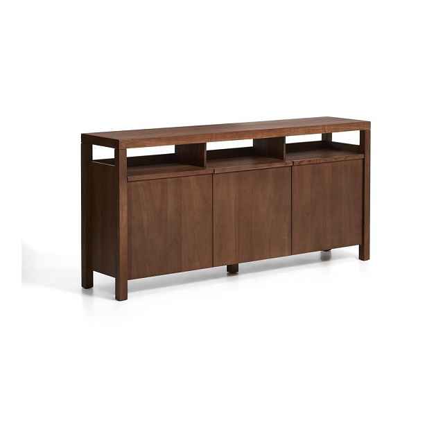 Komoda v dekoru akácie v tmavě přírodní barvě 180x85x40 cm Norani – Kave Home
