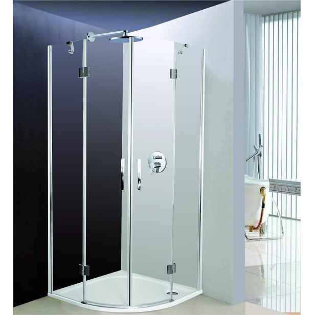 Olsen Spa  SOLID OLBVIVP90CCBV - Čtvrtkruhový sprchový kout VIVEIRO NEW