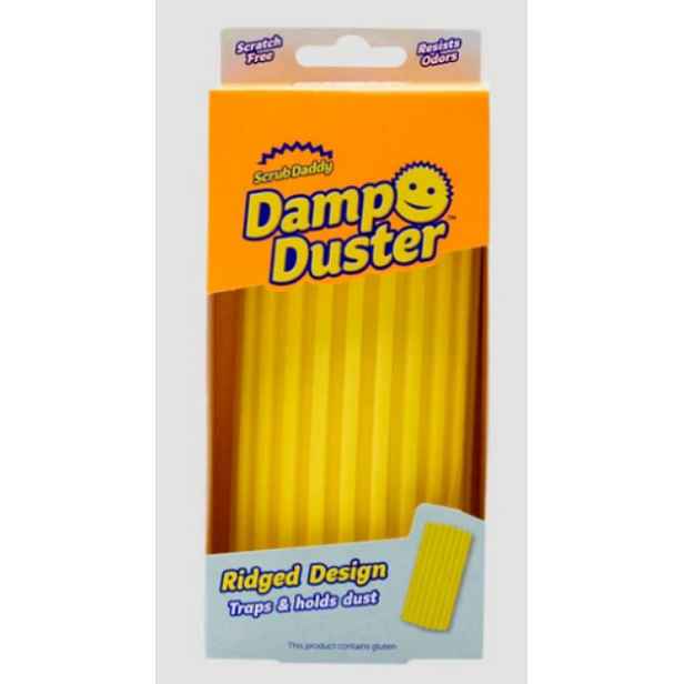 Scrub Daddy Houbička na utírání prachu Damp Duster žlutá