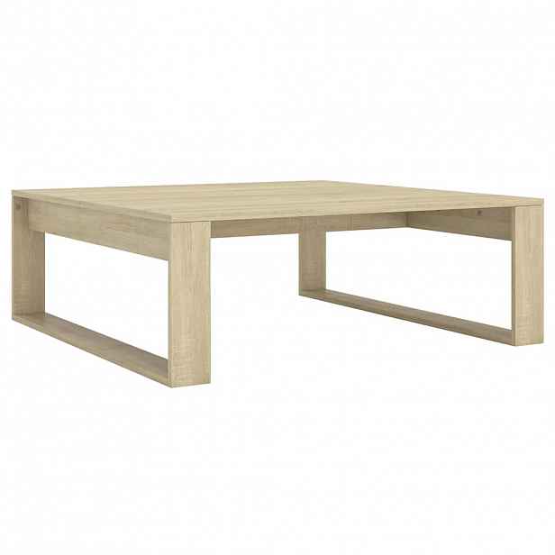 vidaXL Konferenční stolek dub sonoma 100x100x35 cm kompozitní dřevo