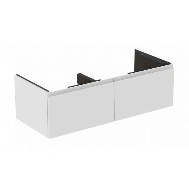 Ideal Standard Finesse - Umyvadlová skříňka, 120x51x37 cm, 2 zásuvky, matná bílá E3398Y1