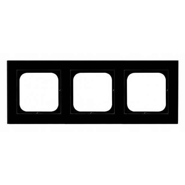 Ospel Sonata černá sklo rámeček R-3RG/32 (6mm)