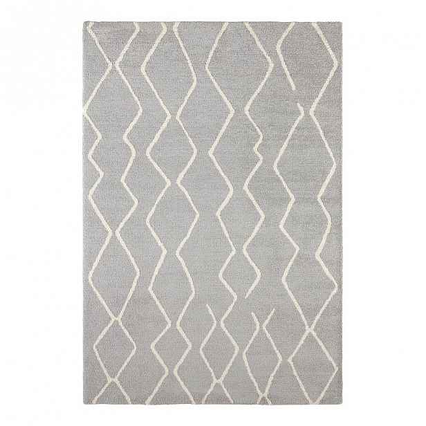 Šedý koberec Elle Decor Glow Vienne, 160 x 230 cm