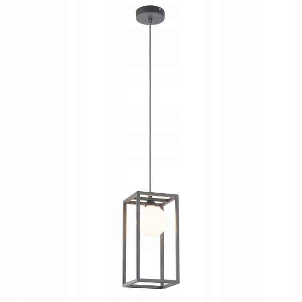Závěsná lampa Italux Daisy Led industriální šedá
