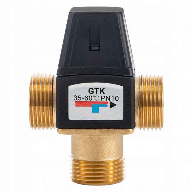 Třícestný mosazNÝ Směšovací Termostatický Ventil DN20 G3/4''
