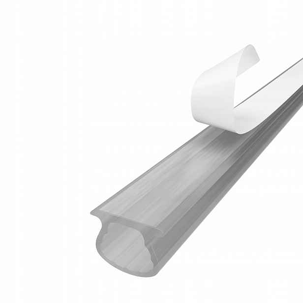 Těsnění Omega Samolepicí Okenní dveře 9x7 mm Transparentní Izolace 100 m