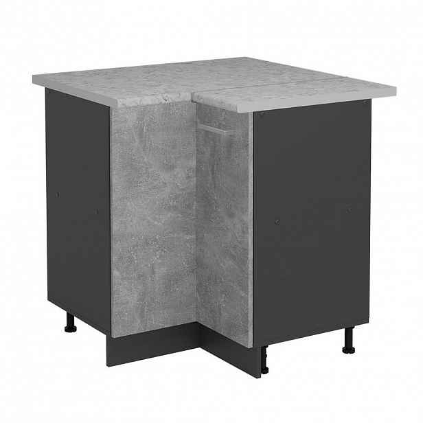 Vicco ROHOVÁ SKŘÍŇKA R-Line Beton 75.6 cm PD Mramor
