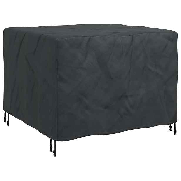 vidaXL Pokryv na nábytek Jednobarevný Černá 113 x 113 x 73 cm 420D