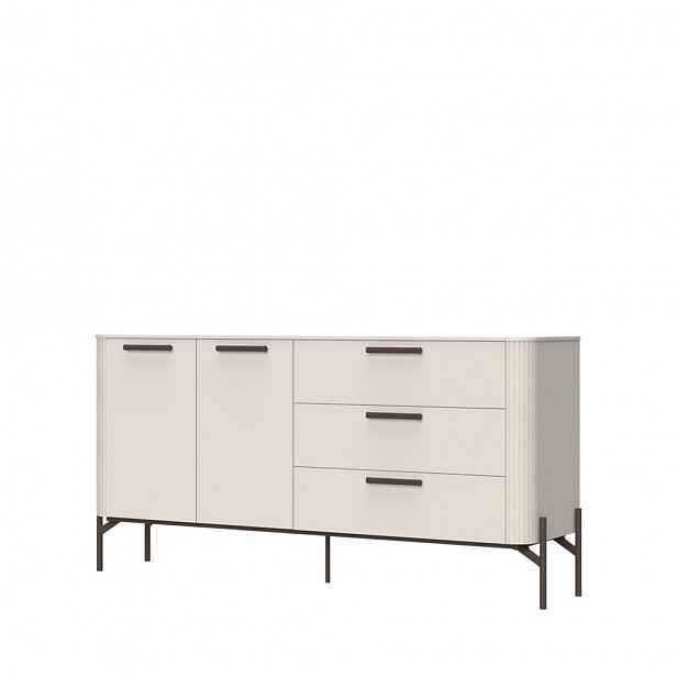 Komoda RONDO - K23/RO - Cashmere lak mat