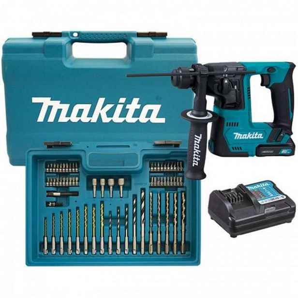 Makita - 12V AKU vrtací kladivo, 2x aku 1,5 Ah CXT, nabíječka HR140DWYE1