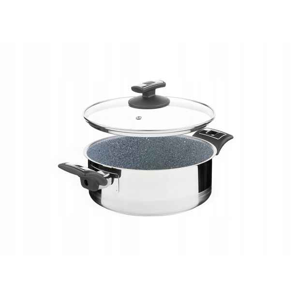 Rendlík Cerammax Pro Comfort s poklicí, průměr 22 cm, objem 3 l, keramický