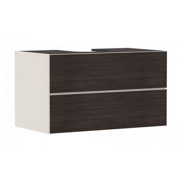 Skříňka pod umyvadlo pod desku Hansgrohe Xevolos E 98x55,5x55 cm písková matná béžová mat 54191730