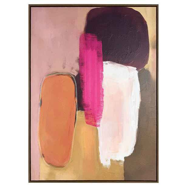 Reinders! MALBA NA PLÁTNĚ, abstraktní, 78/100 cm