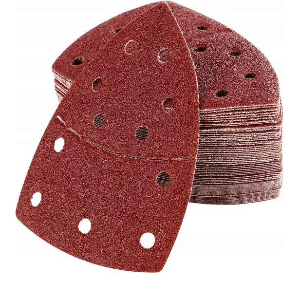 100 Ks Brusný Papír Na Suchý Zip Žehlička Pro Brusku 105x152 mm P40-P180
