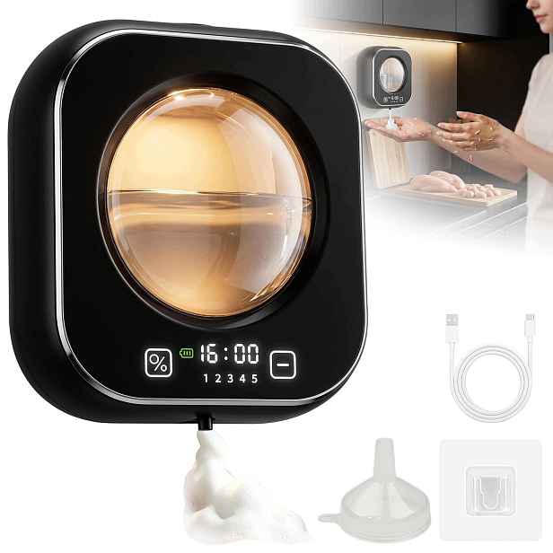Dávkovač Mýdla Automatický Bezdotykový Dávkovač Na Zeď V Pěně