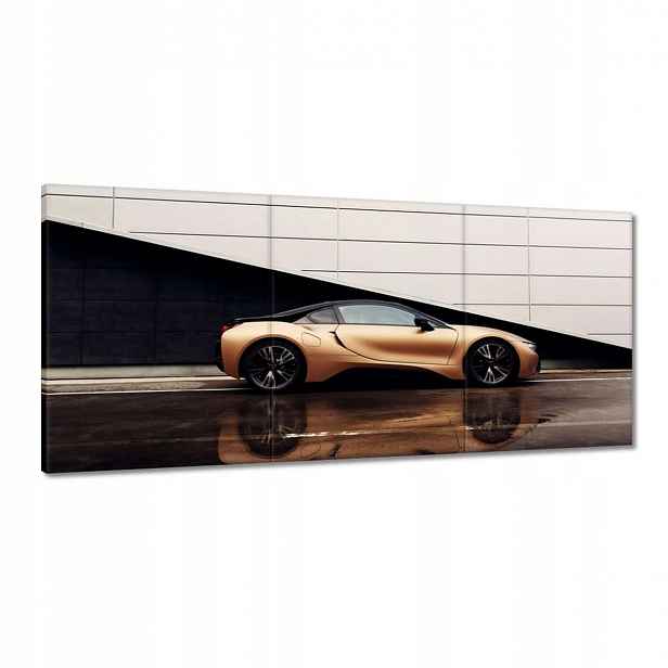 Obrazy 150x70 Zlaté Bmw Auto