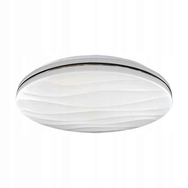 Moderní Stropní Svítidlo do koupelny Klara Ø33 cm Led IP44 Bílý Struhm 19W