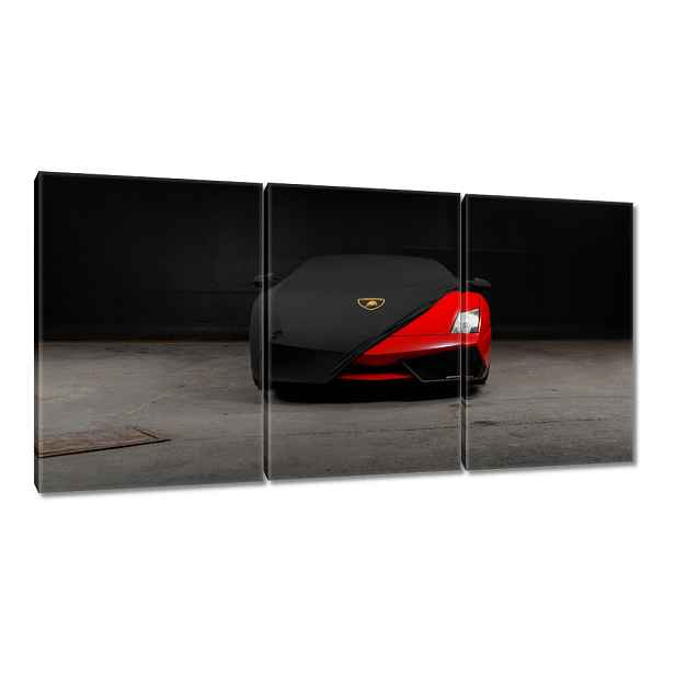 Obraz 120x60 Červené auto