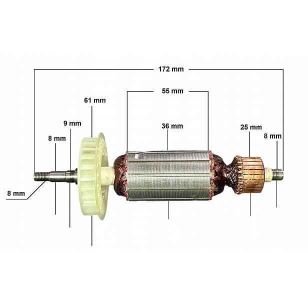 Rotor pro brusku G13SP (jk 818)