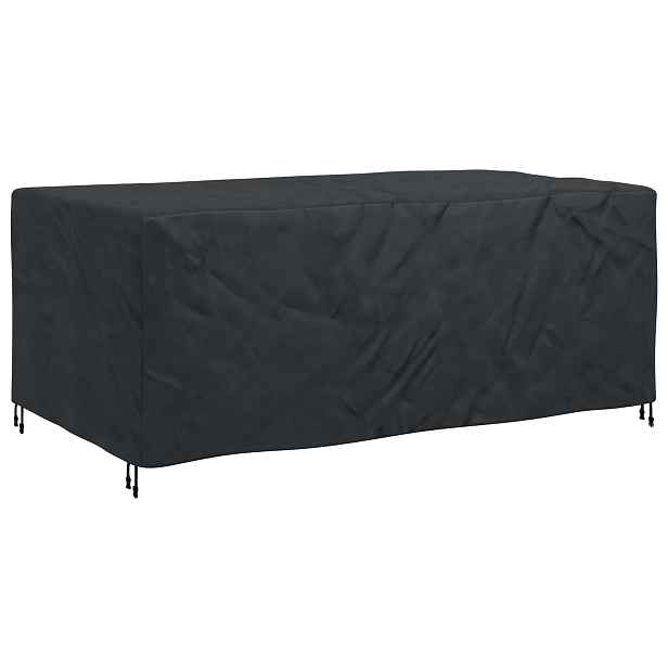 vidaXL Pokryv na nábytek Jednobarevný Černá 240 x 140 x 90 cm 600D