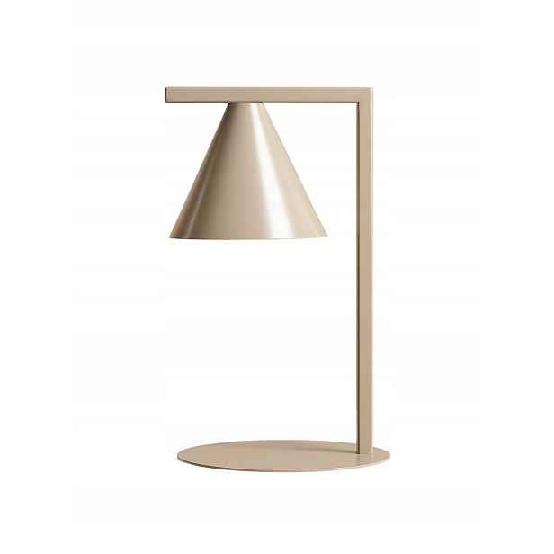 Stolní Lampička Aldex Form E14 40 cm Béžová Kovová stolní lampa do ložnice