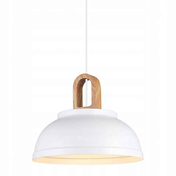 Danito Závěsná lampa Bílá Moderní kulatá E27 40W IP20