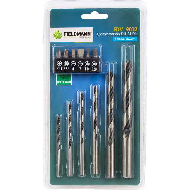Fieldmann - FDV 9012 Sada 12ks bity a vrtáky 50004769