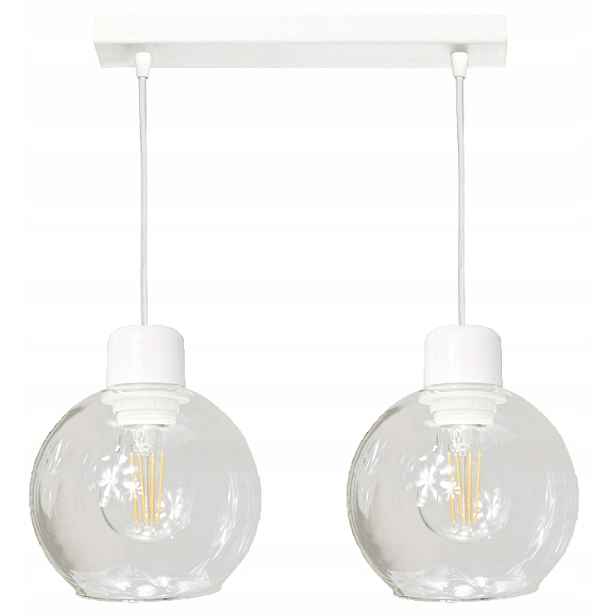 Lampa Nad Stůl Lustr Moderní Skleněné Stínítko