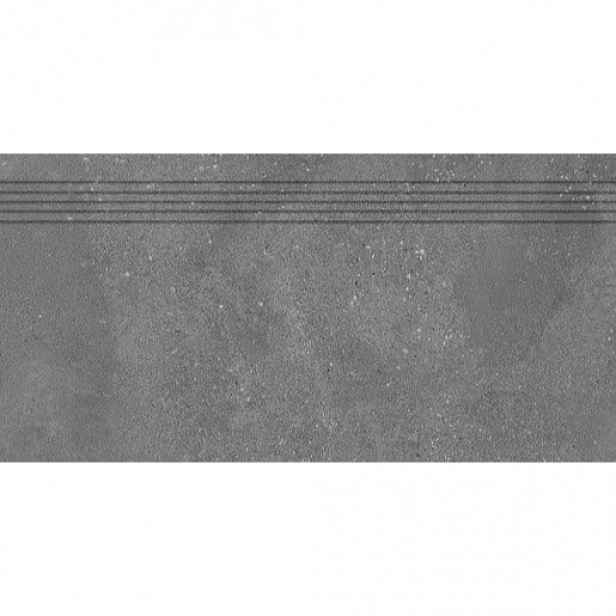 Schodovka Rako Betonico černá 30x60 cm mat DCPSR792.1