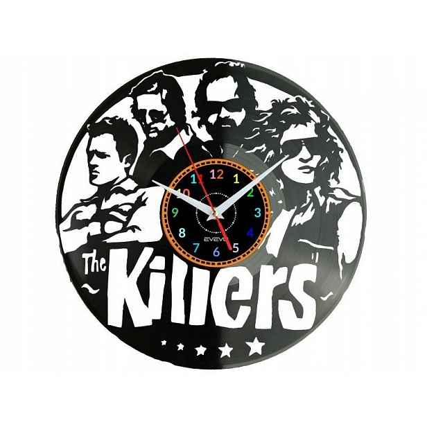The Killers Dekorativní Nástěnné Hodiny Moderní Vinylová Deska Na Pr