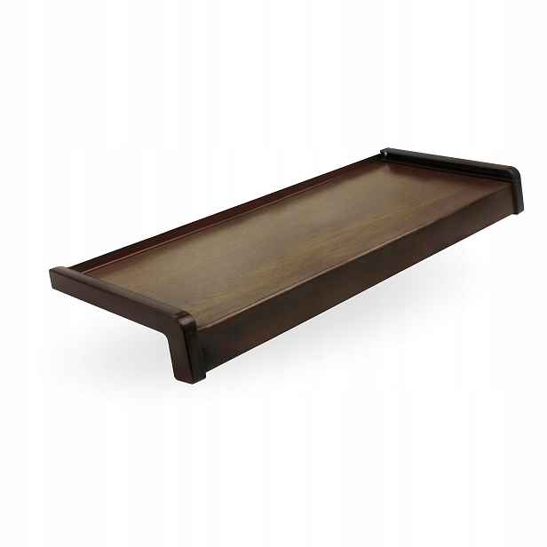 Vnější parapet Ocel Ocelový Pvc kryt, šířka 22,5 cm, délka 100 cm, Ořech