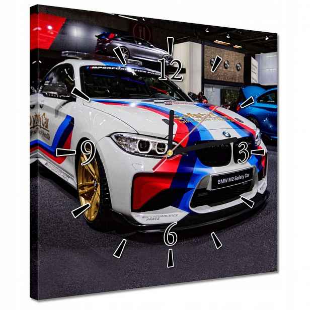 Nástěnné hodiny 30x30 Bmw M2