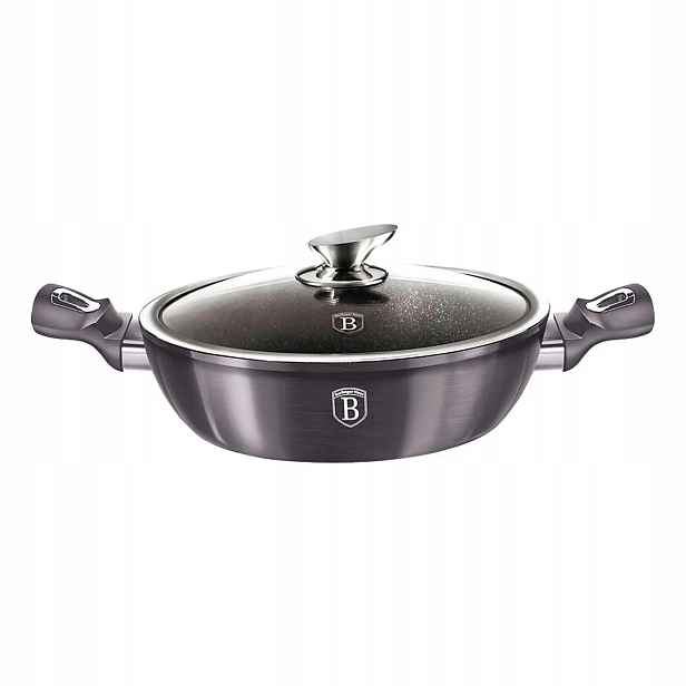 Berlingerhaus Carbon Pro Line Pánev hluboká s poklicí, 28 cm