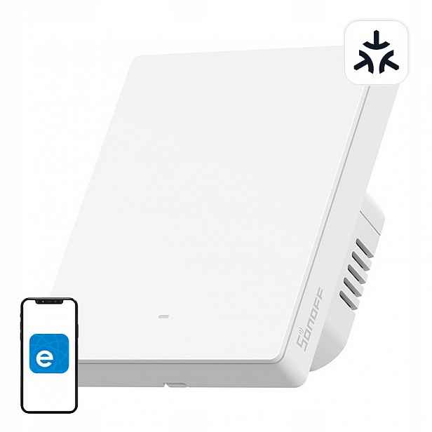 Nástěnný Spínač Sonoff M5-1C-80W Wi-fi Matter 1-KANÁLOVÝ