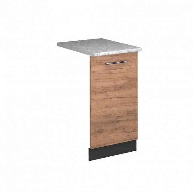 Vicco ČELNÍ PANEL MYČKY Fame-Line Zlatý mocný dub 45 cm s pracovní deskou