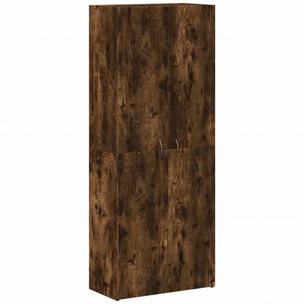 vidaXL Kartotéka kouřový dub 60 x 32 x 153 cm kompozitní dřevo