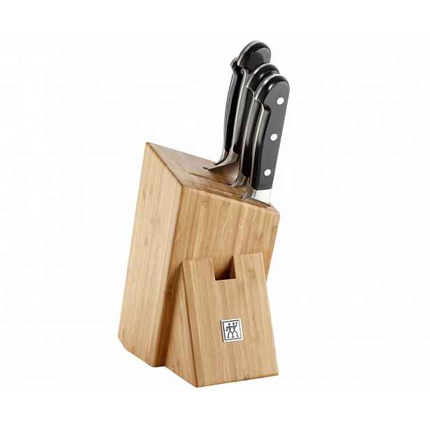 Zwilling Pro bambusový blok s noži - 5 ks