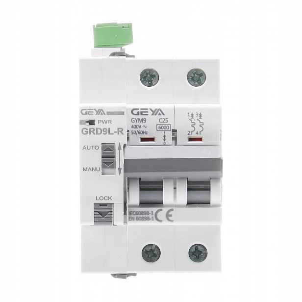 Automatický reklozer s miniaturním vypínačem AC220V+2P-MCB-25A