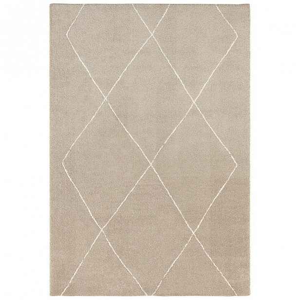 Béžovo-krémový koberec Elle Decor Glow Massy, 160 x 230 cm