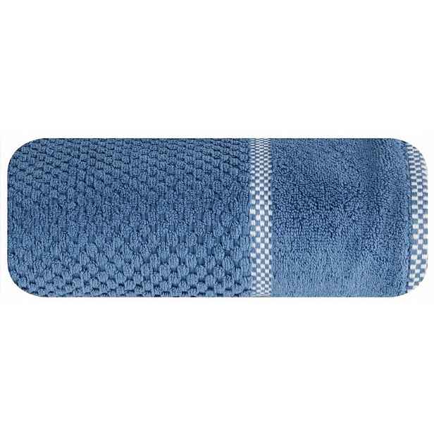 Ručník Caleb 70x140 modrý 540 g/m2