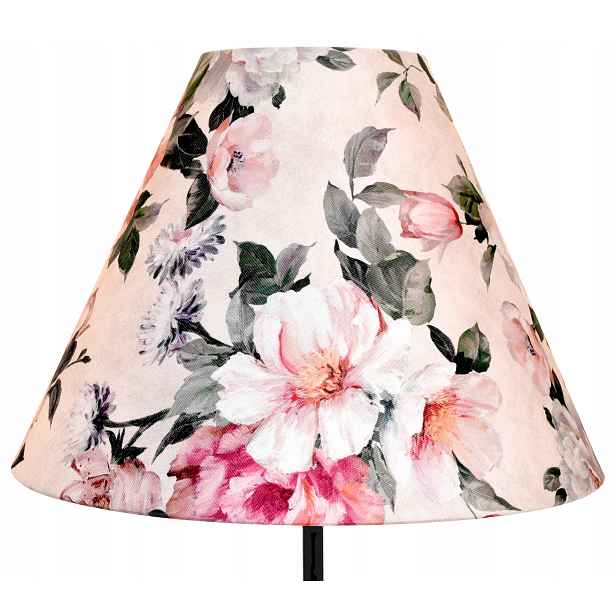 Stínidlo pro lampy Kužel E27 Květiny 15x40 H28 Primavera