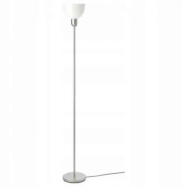 Ikea Hektogram Podlahová lampa Stříbrná