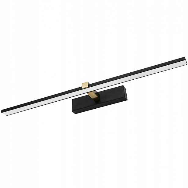 Led Koupelnové Svítidlo 12W Lampa Nad Zrcadlo Obraz Černo-zlatý Kov IP44