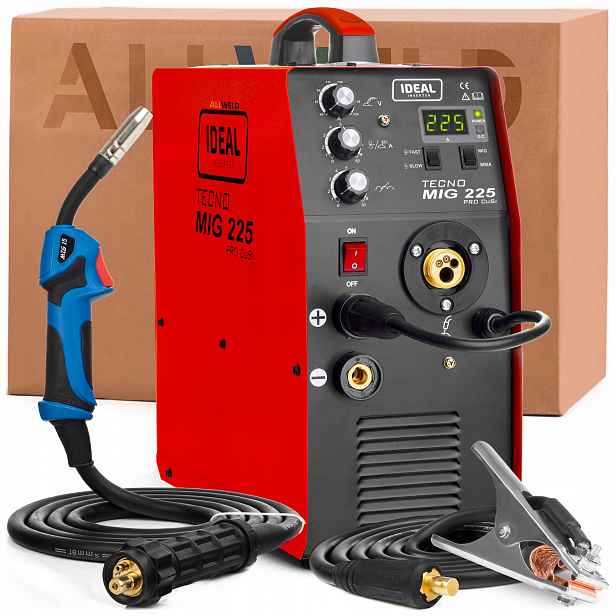 Poloautomat 3V1 Ideal Tecno Mig 225 Mma Tig Lift Flux 230V Lutosvařování