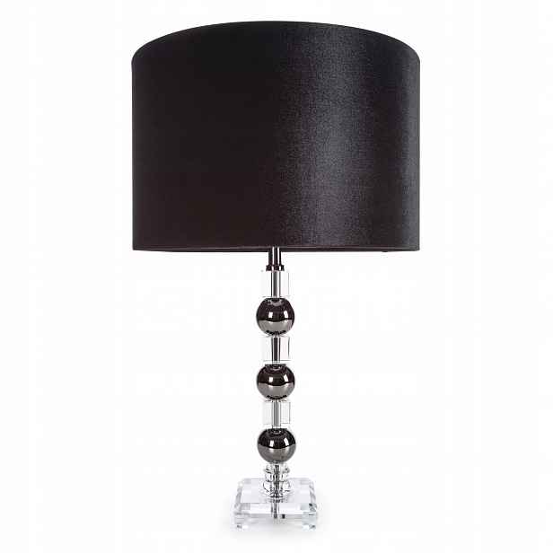 Stolní lampa Nikol černá, Ø40× 63 cm, 1 × E27