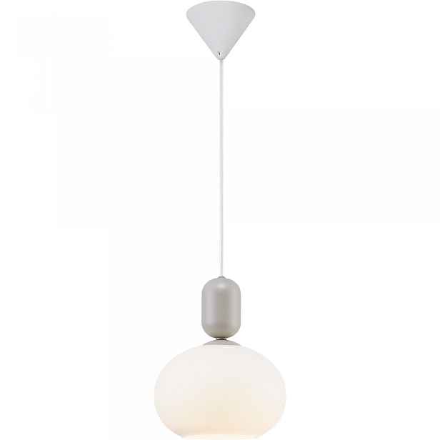 Závěsná stropní lampa Stropní Svítidlo Notti Šedý Kov Sklo E27 Nordlux
