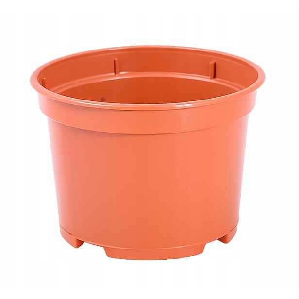 Květináč školkařský kulatý 9 cm 0,35 L – tvrdý, terakota – 500 ks