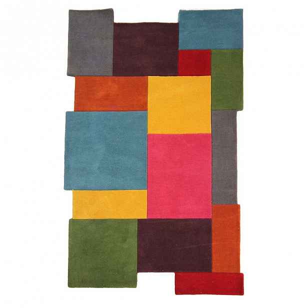 Vlněný koberec Flair Rugs Illusion Collage, 150 x 240 cm